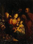 Hans von Aachen The Holy Family oil painting